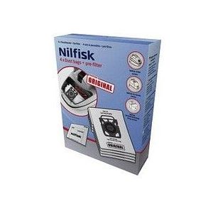 Nilfisk Elite Ultra Plus serie Synthetische Stofzakken 4 st