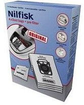 Nilfisk - Elite/Extreme/King - Microvezel Stofzuigerzakken - Set van 4