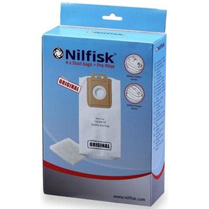 Nilfisk - Stofzuigerzak Select 4 stuks