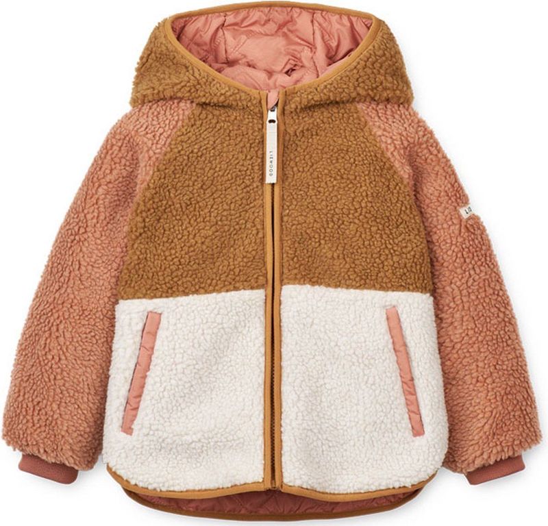 Liewood - Jackson - Termo/Fleece Jas - Omkeerbaar - Toscane Rose