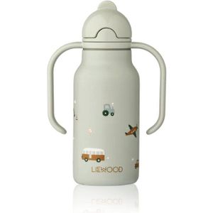 Thermosfles Liewood Kimmie Bottle Vehicles / Dove Blue 250ml