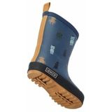 Liewood - Mason - Regenlaarzen - Robots/Indigo Blauw - 100% Waterdicht Rubber