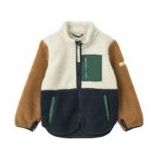 Liewood Fleece Jas - Nolan - Classic Navy Multi Mix - Liewood - 1 jaar (80) - Fleece Jassen