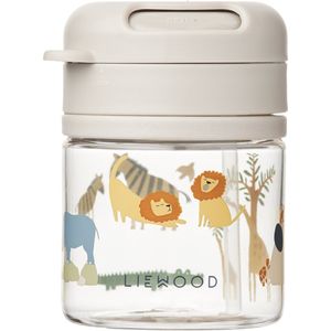 Drinkbeker Liewood Kids Pavia Tritan Straw Cup All Together Sandy 280 ML