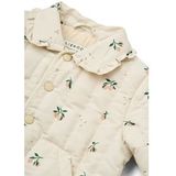 Gewatteerde Jas - Meisjes - Lichtgrijs - 100% Polyester