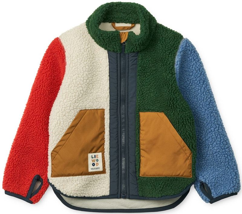 Liewood - Noam - Tussenjas - Groen - Blauw - Rood