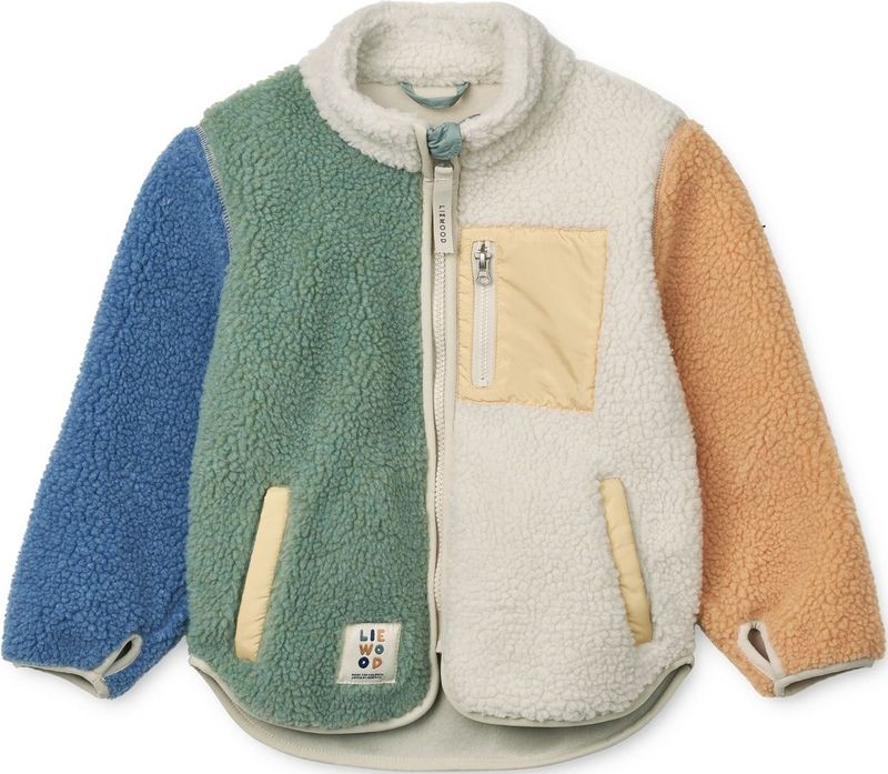 Tussenjas - Nolan - Gerecycled Materiaal - Normale Pasvorm - Color-Blocking