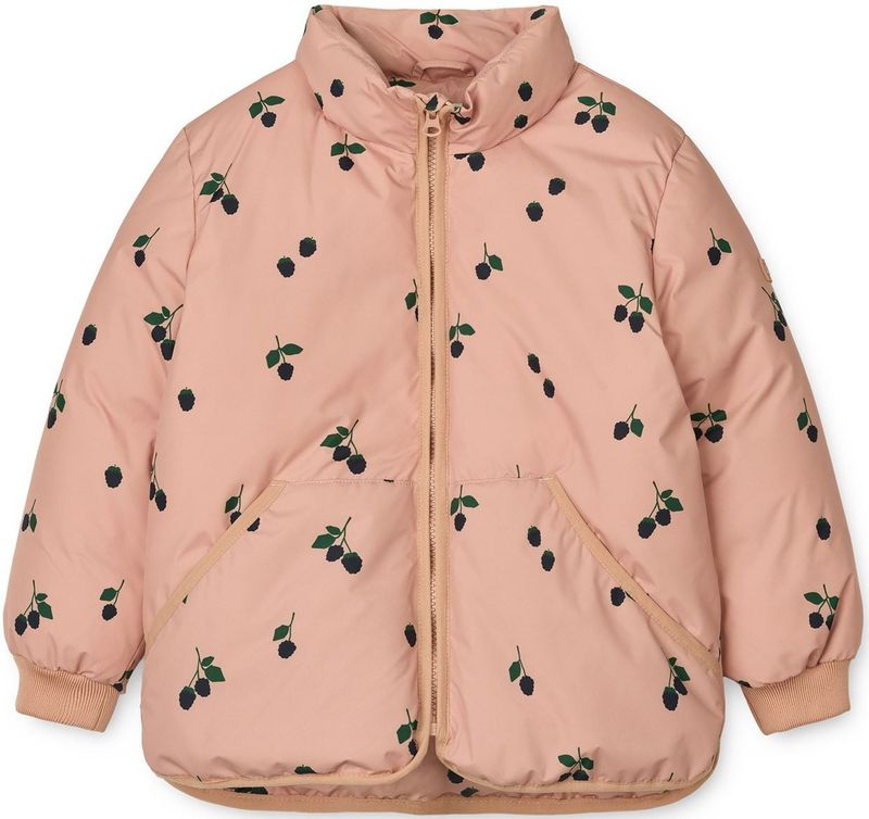 Liewood - Brantley Jacket - Winterjas - Berry / Pale Tuscany