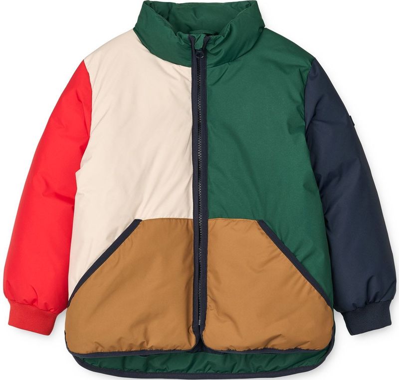 Liewood - Brantley - Tussenjas - Karamel - Color-Blocking