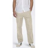 Only&sons - Onssinus Loose 0007 Cot Lin Pant Noos - Heren - Broeken