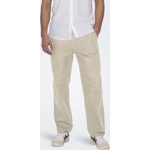 Only&sons - Onssinus Loose 0007 Cot Lin Pant Noos - Heren - Broeken