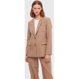 Selected Femme Blazer Beige - SLFRITA LS Classic Blazer