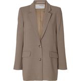 Selected Rita Relaxed Blazer Bruin 38 Vrouw