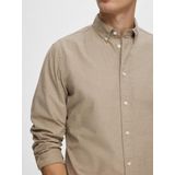 SELETED - Slhslimrick - Overhemd - Morel - Katoen
