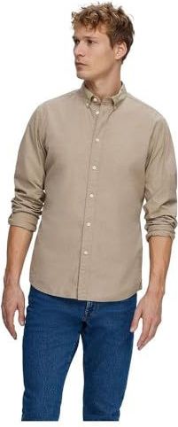 SELETED - Slhslimrick - Overhemd - Morel - Katoen