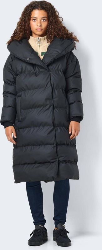 NOISY MAY - NMSKY L/S Noos - Lange Jas - Zwart - Dames