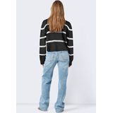 Noisy may Strickpullover »NMMAYSA L/S STRIPE O-NECK KNIT NOOS«