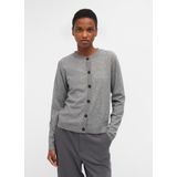 OBJECT Gemêleerd Gebreid Vest OBJTHESS Grijs
