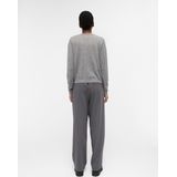 OBJECT Gemêleerd Gebreid Vest OBJTHESS Grijs