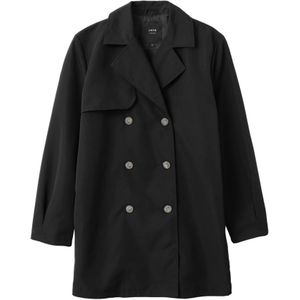LMTD Jas - NlfMata - Trenchcoat - Zwart - LMTD - 158/164 - Zomerjas
