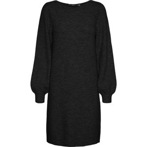 Vmlefile - Korte Jurk - Gebreide Jurk - Knielengte - Lange Mouwen - Regular Fit