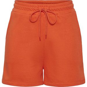 Pieces Broek Pcchilli Summer Hw Shorts Noos Bc 17118868 Tangerine Tango Dames