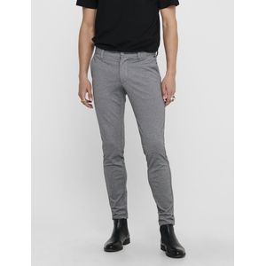 Only & Sons Broek Onsmark Pant Gw 0209 Noos 22010209 Medium Grey Melange Mannen