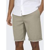 Only & Sons - Chino 'Peter Dobby' - Lichtgrijs - Regular Fit