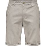 Only & Sons - Chino 'Peter Dobby' - Lichtgrijs - Regular Fit