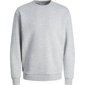 Jack & Jones Junior Trui Jjebradley Sweat Crew Noos Jnr 12250530 Light Grey Melange Mannen 2