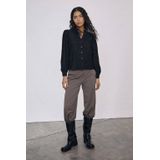 OBJECT - Blouse 'Feodora Marika' - Zwart - Klassieke Blouse
