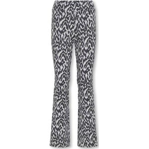 Kids Only - Minda - Flared Broek - Zwart - Viscose/Polyester/Elastaan