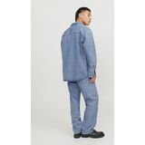 Jack & Jones - JORSANTORINI - Denim Overshirt - Blauw - Lange Mouwen