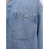 Jack & Jones - JORSANTORINI - Denim Overshirt - Blauw - Lange Mouwen