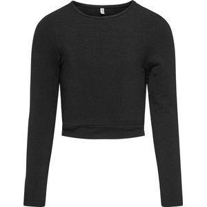 ONLY kids meisjes longsleeve ROMA Black Side Cut Out Tight Fit