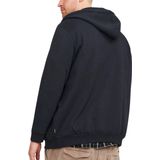 Plus - Zip Hoodie - Groen - 61% Polyester, 39% Katoen