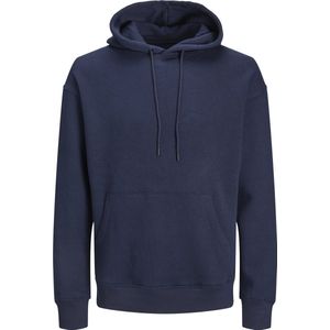 JACK & JONES PLUS SIZE Hoodie JJEBRADLEY Plus Size Donkerblauw