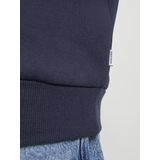 Hoodie - Geborsteld - Zwart - 61% Polyester 39% Katoen - Plus-size