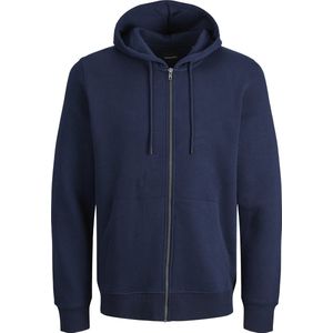Plus - Zip Hoodie - Groen - 61% Polyester 39% Katoen