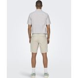 Only & Sons - Korte Broek - Gestreept - Geweven Stof - Elastische Tailleband