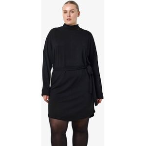 NOISY MAY - NMCITY - Jurk - Zwart - Met Ceintuur