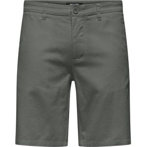 ONLY & SONS ONSMARK 0011 COTTON LINEN SHORTS NOOS Heren Broek - Maat L