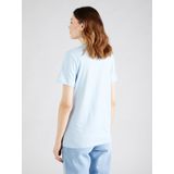 Selected Femme - Essential O-Neck - T-shirt - Blauw - 100% Katoen