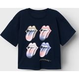 Name it t-shirt meisjes - blauw - NKFnarina2 128