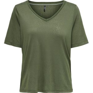 Only - Onlelise s s v-Neck Top Jrs Noos - Dames - Blouses