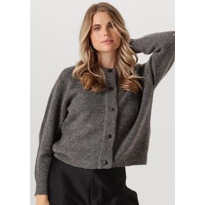 SELECTED - Lulu - Cardigan - Zwart - Katoen