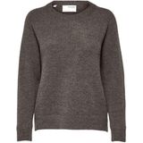 Selected Lulu Trui Beige Vrouw