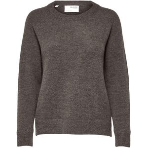 Selected Lulu Trui Beige Vrouw