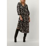 OBJECT Blouse OBJOMIKA met All Over Print Zwart/Ecru