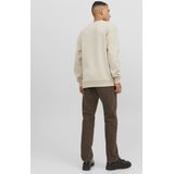 JACK & JONES - Sweater - Beige - 61% Gerecycled Polyester, 39% Katoen
